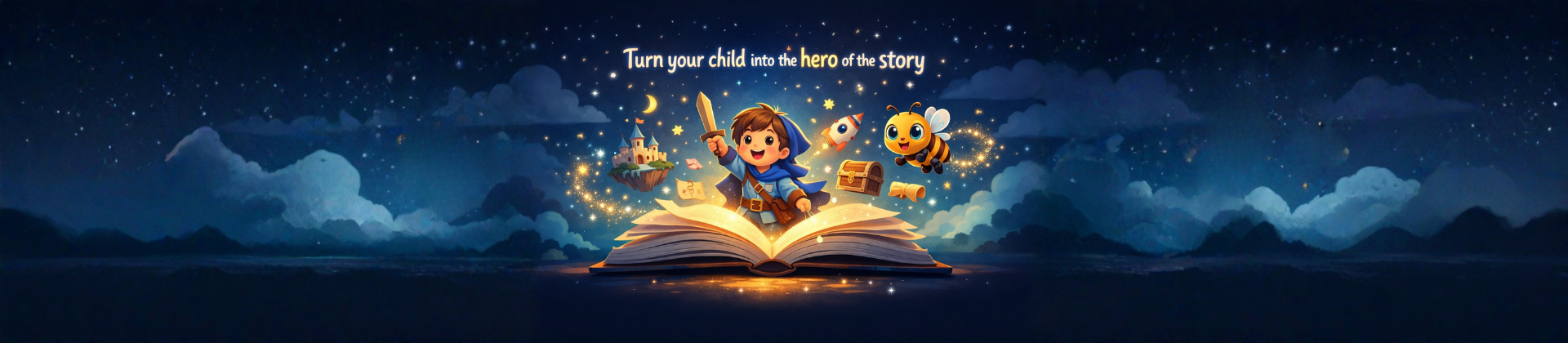 Create magical stories in seconds